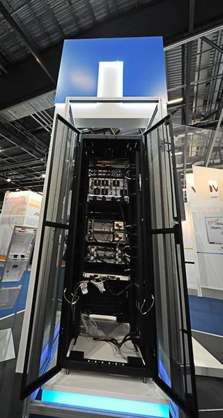 Netapps best-of-breed-Systemblock Flexpod von hinten. (Netapp)