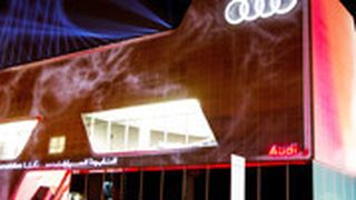 Der weltgrößte Audi-Terminal öffnete am Mittwoch im Emirat Dubai seine Pforten. (Foto: Audi)