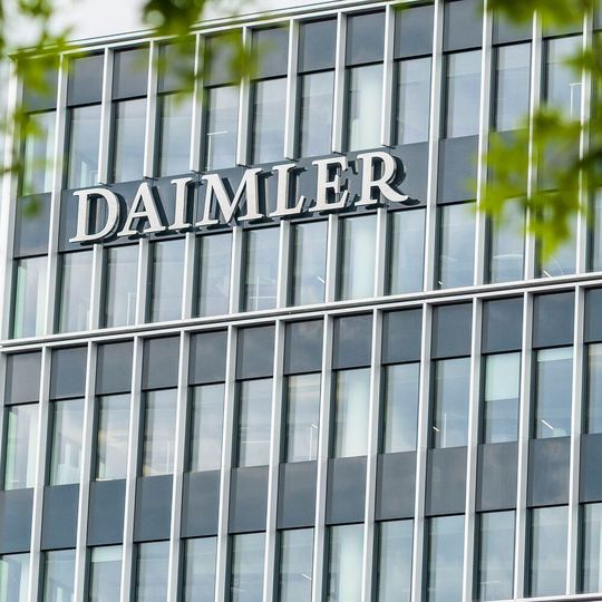 Daimler sieht erste Anzeichen der Absatzerholung.(Bild:  Daimler)