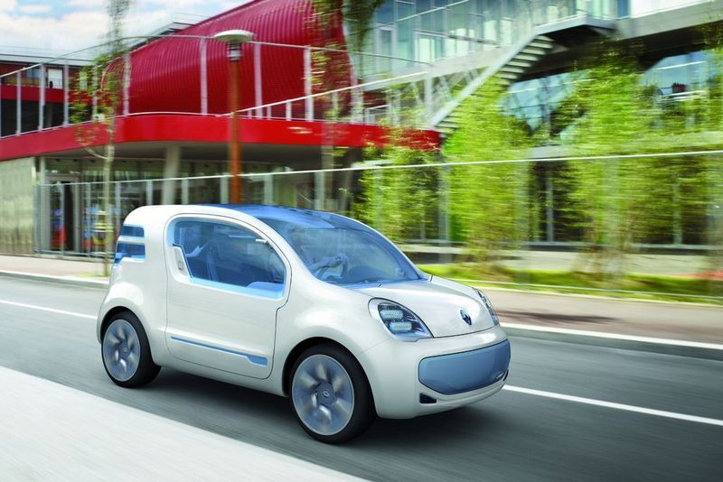 Mit dem Kangoo Z. E. sollen Handwerker emissionsfrei mobil sein. (Archiv: Vogel Business Media)