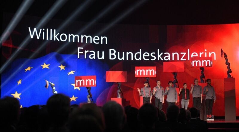 Impressionen von der Eröffnungsfeier und Wirtschaftsforum am 24. April 2016. (Bild: Hannover Messe)