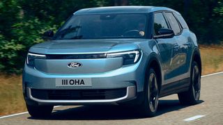Der vollelektrische Ford Explorer wurde in Köln entwickelt und gebaut. (Bild: Ford)