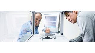 Ob im Vakuum, Reinraum oder in staub- und schmutzbelasteten Umgebungen: Die linear motorisch angetriebenen Transfersysteme Active Mover und FTS arbeiten stets präzise. (Bosch Rexroth)