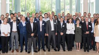 Vertreter von 20 internationalen Chemie-Unternehmen trafen sich zu einem Klimaschutz-Workshop bei BASF in Ludwigshafen. (BASF)