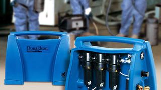 Das Atemluftgerät von Donaldson eignet sich für den mobilen Einsatz unter rauen Bedingungen. Bild: Donaldson (Archiv: Vogel Business Media)