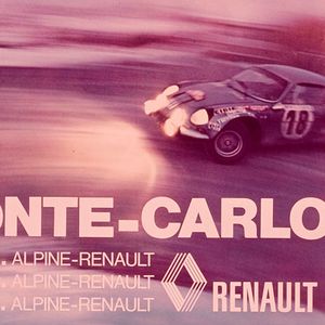 Alpine A110 Rallye Monte Carlo 1973.