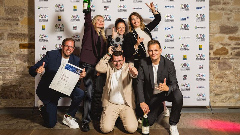Die Senger-Gruppe, Gesamtsieger in der Kategorie Digitalisierung. (Bild: Stefan Bausewein)