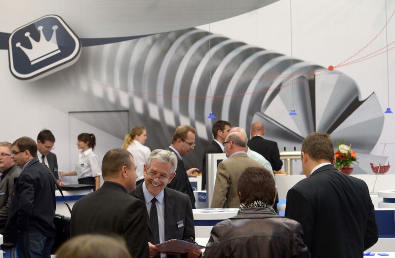Rückblick: Eindrücke von der EMO Hannover 2013. (Bild: EMO Hannover/Rainer Jensen)