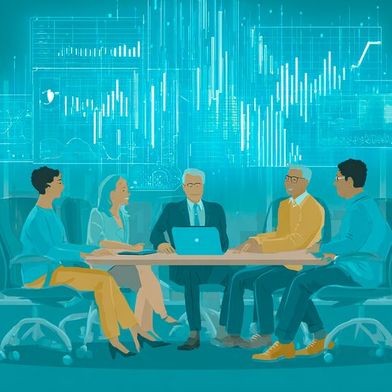 Daten sind weit mehr als das neue Öl. Ein Paradebeispiel dafür, wie sich die Datenstrategie in Unternehmen wandeln muss, findet man im Finanz- und Versicherungswesen. (Bild: Midjourney / KI-generiert)