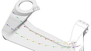Die Ablage der Fasern mittels Sticktechnologie ermöglicht eine kraftflussgerechte Faserarchitektur und damit neue Dimensionen bei den gewichtsspezifischen Eigenschaften. (Bild: Biontec)