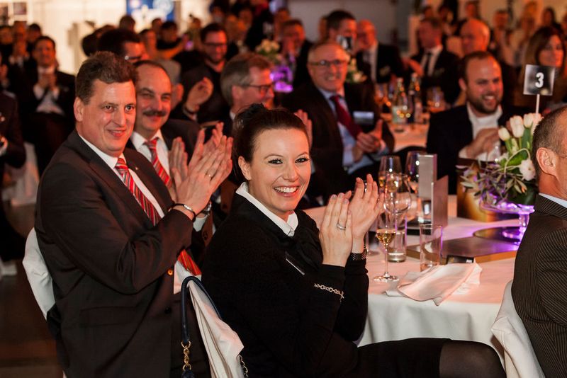 Impressionen des Gala-Abends zur Verleihung des „Best of Industry“-Awards Mitte Februar in Würzburg. (Stefan Bausewein)