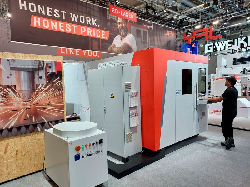 Impressionen der Euroblech 2024. (Bild: Finus/VCG)