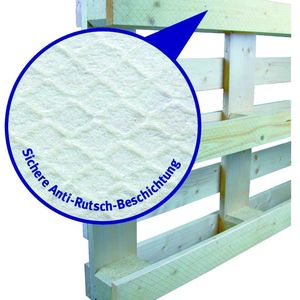 Safety-Pal ist eine neue Palette, die die Rutschhemmung gleich mit sich bringt. Bild: Olbort