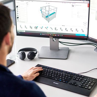 Online-Konfiguratoren wie das Item Engineeringtool unterstützen heutzutage bei der Projektplanung.  (Bild: Item)