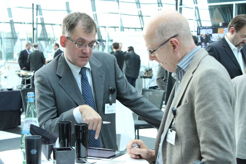 Lothar von Kornatzki (noovic GmbH) und Detlef Schmuck (TeamDive Systems GmbH) (Vogel IT-Medien)