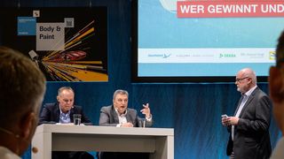 Der Schadentalk gehört zu den beliebtesten Veranstaltungen auf der Automechanika in Frankfurt. (Bild: Messe Frankfurt Exhibition GmbH / Pietro Sutera)