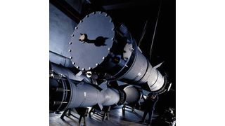 Die Effizienz von Ecosyn in der Abwärmenutzung wird durch Einsatz von Hochleistungswerkstoffen wie Diabon-Graphit erst ermöglicht. Im Bild ein Rohrbündelwärmeaustauscher aus Diabon. (Bild: SGL Group)