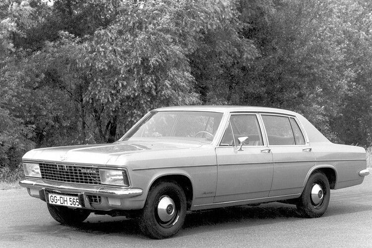 Das Produktionsende der zweiten KAD-Reihe war im Juli 1977 erreicht – nach insgesamt 61.569 Einheiten, davon nur 4.976 Kapitän. Die Nachfolge für Admiral und Diplomat trat in der Folge der Opel Senator an. (Foto: Opel)