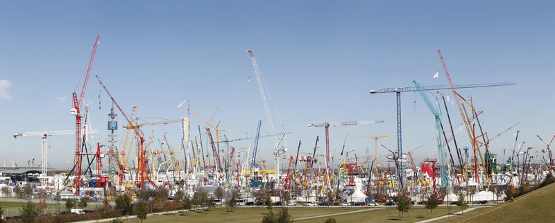 Impressions from this years Bauma 2013 in Munich. (Picture: Messe Muenchen)