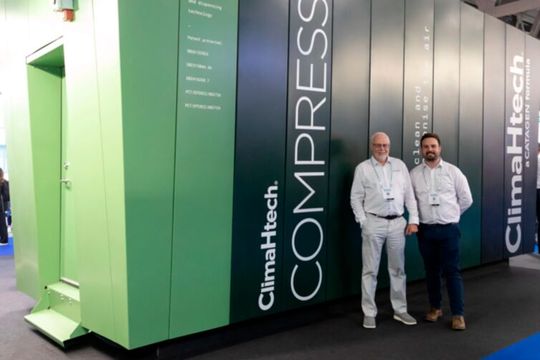 Catagen officially launched its Climahtech Compressor technology, marking a major leap forward in hydrogen compression innovation. (Source:  Catagen)