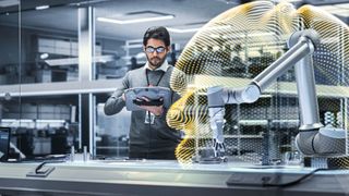 Mit Dynamic Safety wird eine effiziente Kooperation zwischen Menschen und Robotern Wirklichkeit.  (Bild: Gorodenkoff@shutterstock.com)