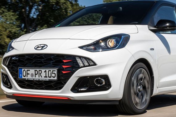 Kurz nach der Einführung des Hyundai i10 schieben die Koreaner das aufgeladene Topmodell in der N-Line nach.