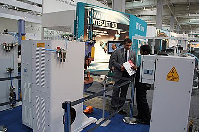 Aus der Türkei nach Hannover: Punkwiderstandsschweißmaschinen von Macos. (Archiv: Vogel Business Media)