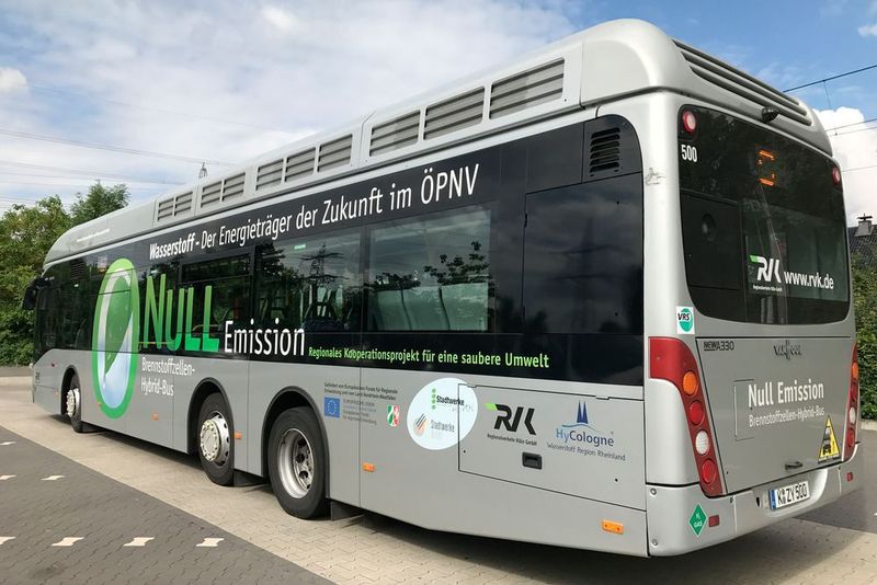 Bei Bussen ist der Wasserstoffantrieb nicht ganz so exotisch mehr wie bei Autos. (Toyota)