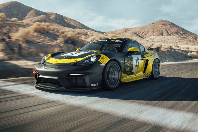 Drei Jahre nach der Premiere des ersten Porsche Cayman GT4 Clubsport präsentiert der Premiumhersteller nun die nächste Generation des Sportwagens. (Porsche)