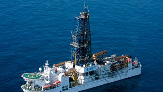 Das Tiefseeforschungsschiff Chikyu. (Bild: Jamstec)