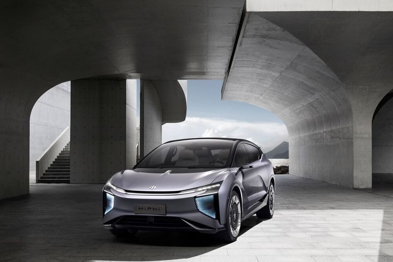 Human Horizons wird auf der Peking Auto Show mit dem HiPhi X sein erstes Serienmodell vorstellen.  (Bild: Human Horizons)