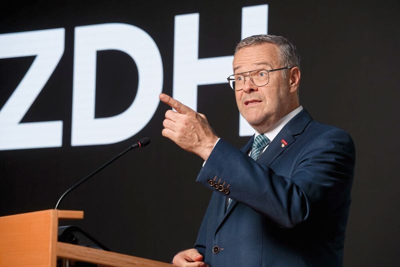 Handwerkspräsident Jörg Dittrich: „Unsere Betriebe brauchen mehr denn je motivierte und gut vorbereitete Auszubildende.“(Bild:  Henning Schacht – ZDH)
