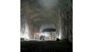 Borealis’ naphtha cavern excavation in Porvoo, Finland. (Borealis)