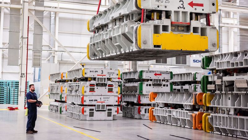 BMW hat sein erstes Presswerk in Nordamerika eröffnet.(Bild:  Fred Rollison/BMW)