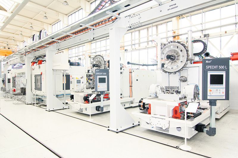 MAG erfüllt die Anforderungen seiner Kunden an moderne Produktionssysteme in den meisten Fällen mit agilen Fertigungssysteme auf der Basis ein- und zweispindliger CNC-Einheiten. (Bild: MAG Europe)