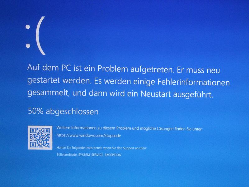 Noch unterstützt das System keine Datenübertragungen im „Isochronen Modus“ – statt funktionierender Webcams gibt es für Anwender Systemabstürze mit Bluescreen. (Screenshot/ Srocke)