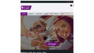 Über die Plattform Allinonecars können Autohändler ihre Fahrzeuge zum Abo anbieten. (Bild: Allinonecars)