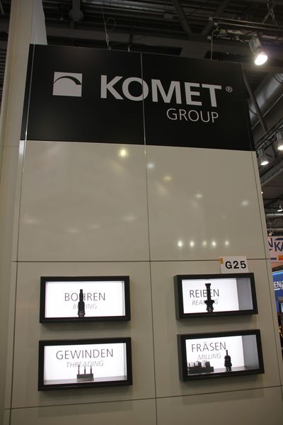 Komet Group auf der Intec. (Sonnenberg)