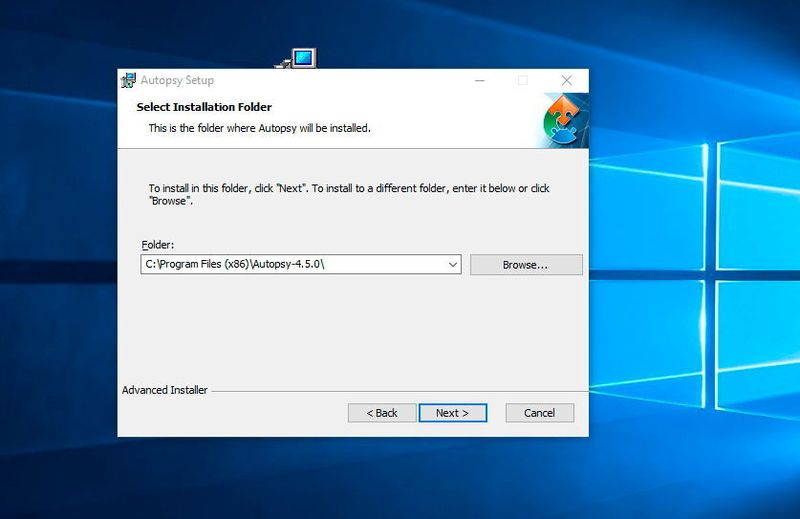 The Sleuth Kit lässt sich auch ohne Installation in der Befehlszeile nutzen, aber das Webfrontend Autopsy muss installiert werden. (Th. Joos)