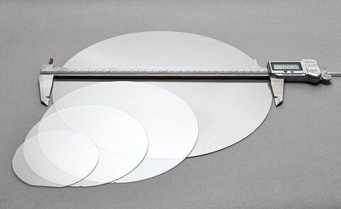 Wolfspeed produces 300mm silicon carbide wafer.(Source:  Wolfspeed)