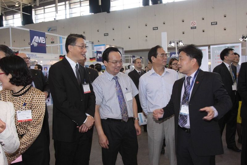 Auch hochrangige politische Delegationen kamen zur Messe. (Bild: AMB China)