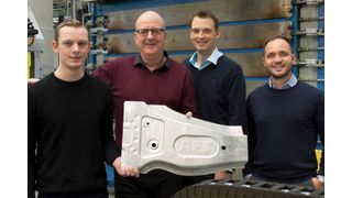 Das F&E-Team von AP&T ist an der Entwicklung eines neuen Umformungsverfahrens für Aluminium beteiligt, das die Fahrzeuge der Zukunft leichter und sparsamer machen kann.  (AP&T)