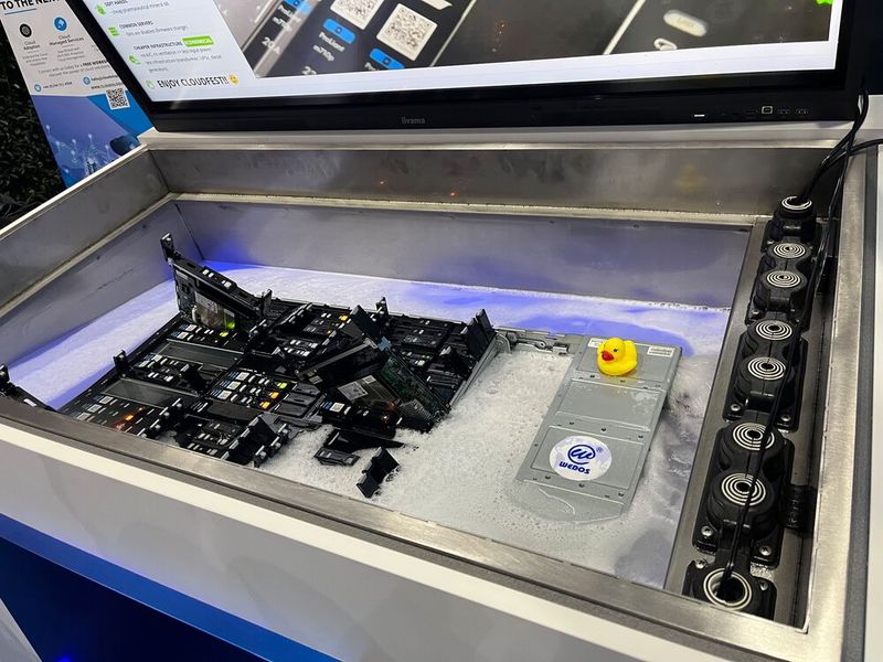 Otto-Normal-IT-ler fallen sofort viele Gründe ein, warum man Hardware nicht so waschen sollte. (Bild: IT-BUSINESS)