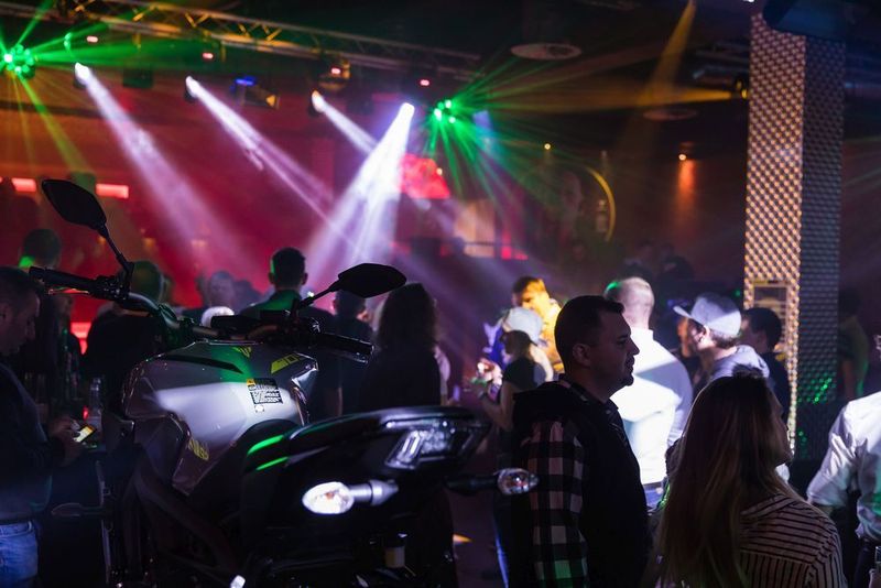 Coole Location im Zeichen der Yamaha „MT“. (MCH Messe Schweiz (Zuerich) AG)