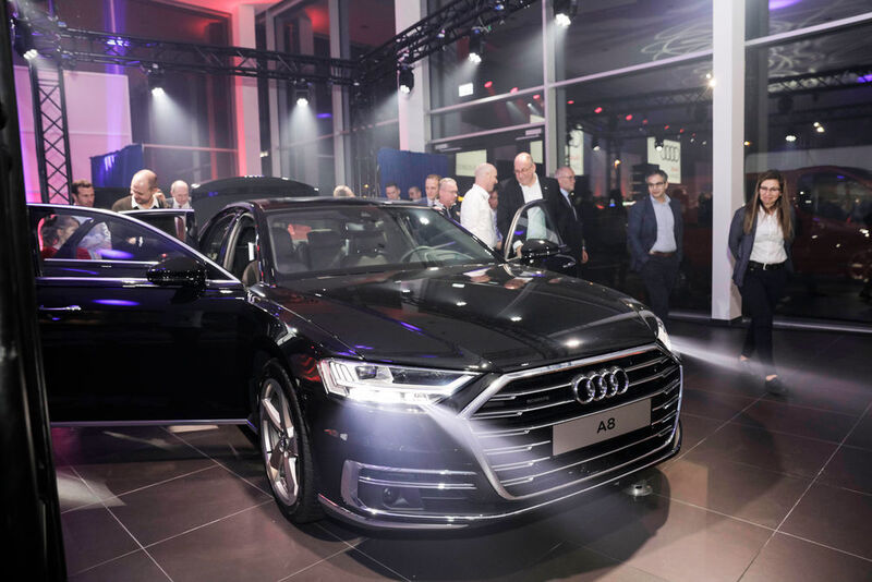 ... war der neue Audi A8. (Robert Skazel)