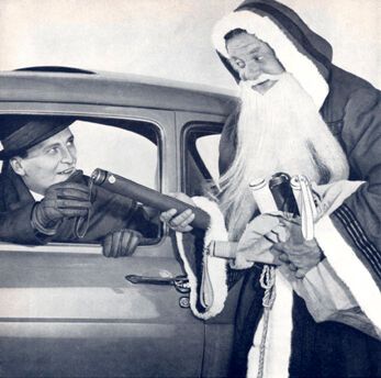 Werbung zu Weihnachten. (Bild: Mit freundlicher Genehmigung von Knirps)