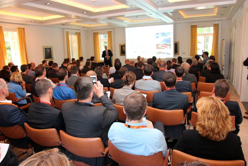 Rund 100 Teilnehmer sind zum 12. Medtech-Dialog in die VillaHermannshof in Weinheim gekommen, um sich über Entwicklungspartnerschaften zwischen Medtech-Herstellern und -Zulieferern zu informieren. (Reinhardt/DeviceMed)