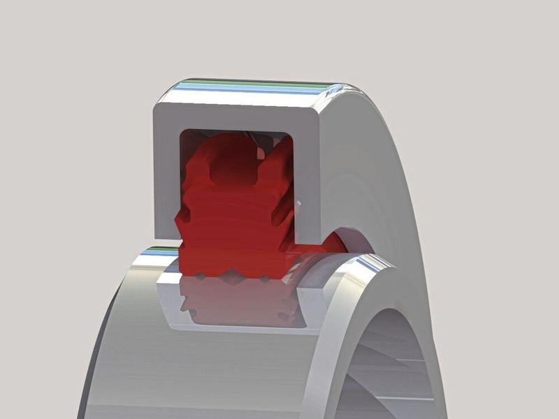 Platz 7: Mit einer 360-Grad-Kontaktfläche hat das „zupackende“ All-In-On-System von SKF Economos Stahl- oder Messingrohre unterschiedlicher Stärke stets sicher im Griff. (Bild: SKF Economos Deutschland GmbH)