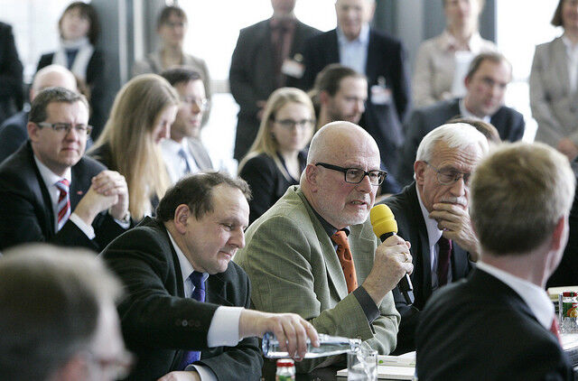 Pressekonferenz zum Start der Plattform Industrie 4.0 (Bild: ZVEI)