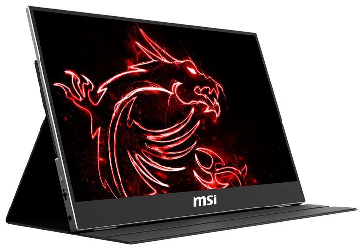 Der Optix MAG161 ist ein portabler Gaming-Monitor mit 240-Hz-Panel und USB-C-Anschluss. (MSI)